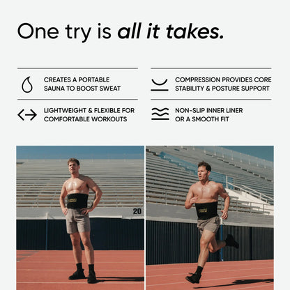 Sweat Ab Trainer Belt