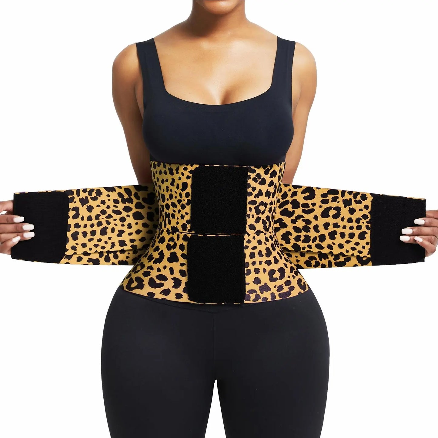Triple-Wrap Waist Trainer — Adjustable Tummy Control Shapewear