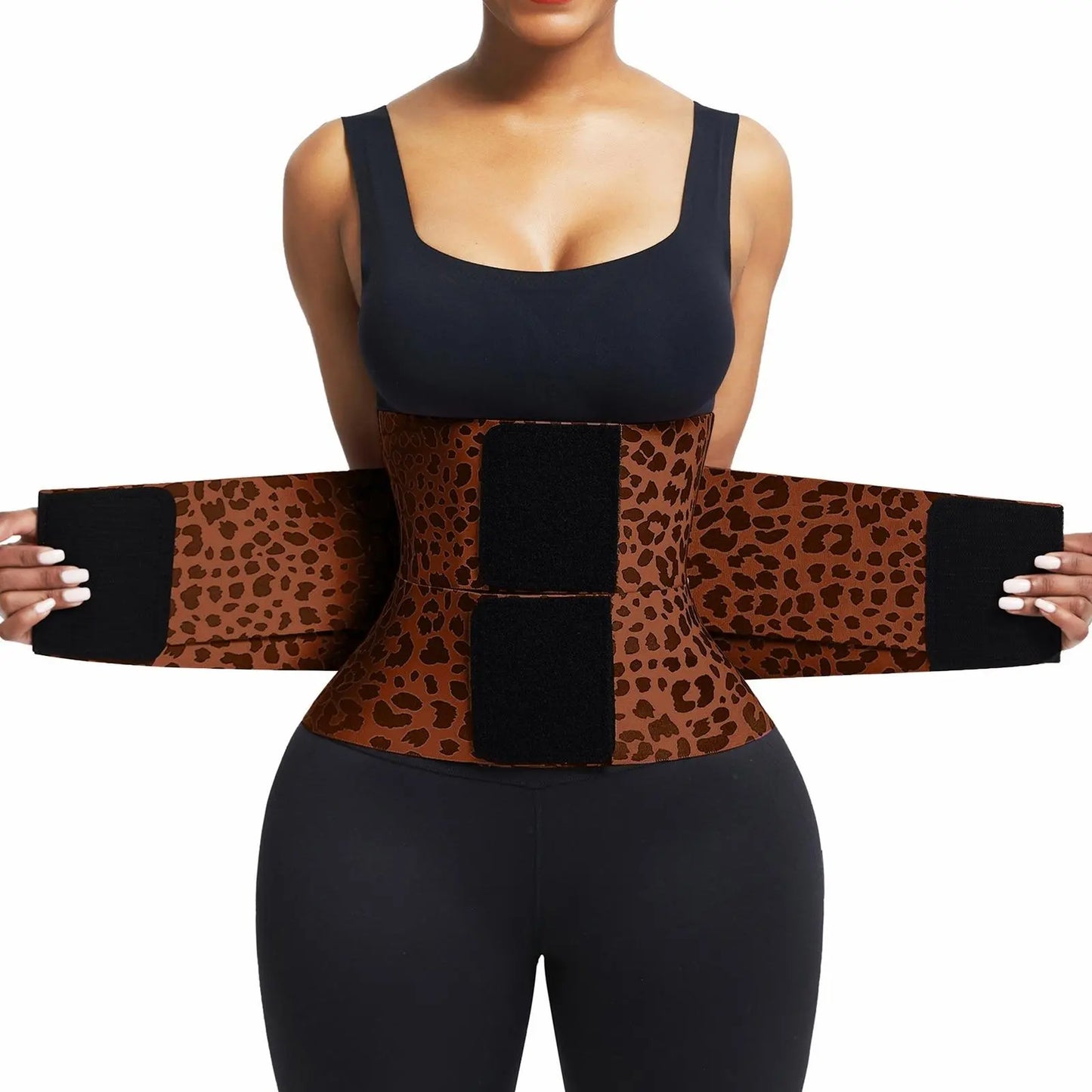 Triple-Wrap Waist Trainer — Adjustable Tummy Control Shapewear