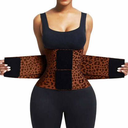 Triple-Wrap Waist Trainer — Adjustable Tummy Control Shapewear