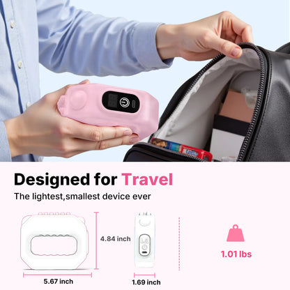 Portable Full-Body Vibration Massager — Relieves Neck and Shoulder Muscle Soreness